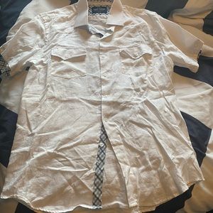 Mens white shirt. Size L